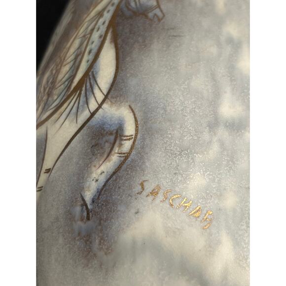 Sascha Brastoff California Vase F24. Persian Collection. Mid Century Modern.10 - Picture 6 of 7